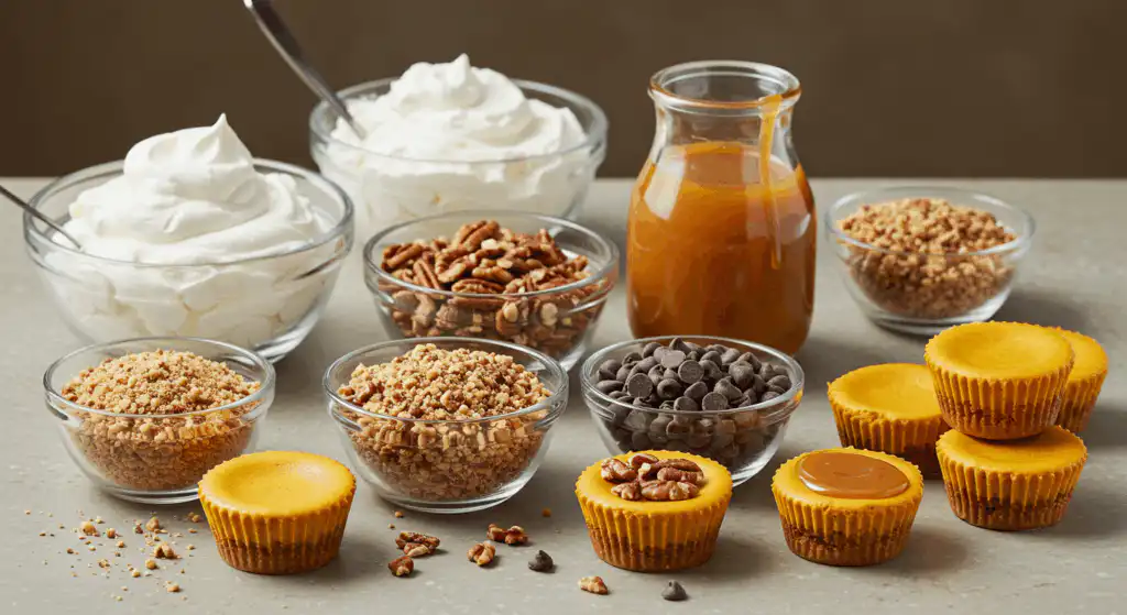 No Bake Pumpkin Cheesecake Cups (Quick, Creamy, and Crowd-Pleasing) 9 Toppings for No Bake Pumpkin Cheesecake Cups