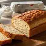 Zero Carb Yogurt Bread fresh loaf sliced
