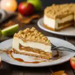 Apple Crumble Cheesecake – Fall’s Coziest Dessert 3 Apple Crumble Cheesecake