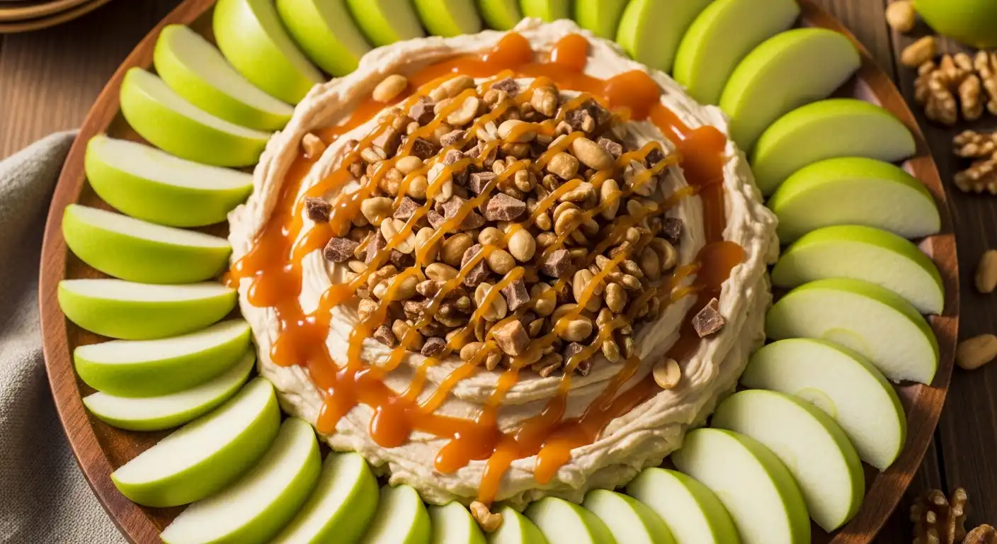 Cream Cheese Caramel Apple Dip