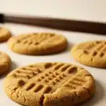 Perfect 5-Ingredient Peanut Butter Cookies 3 Homemade easy peanut butter cookies fresh from the oven