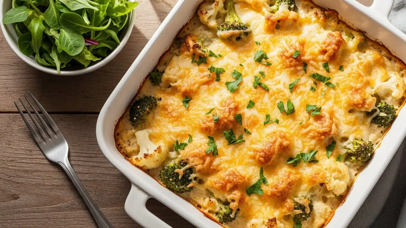 Creamy Low Carb Chicken Casserole