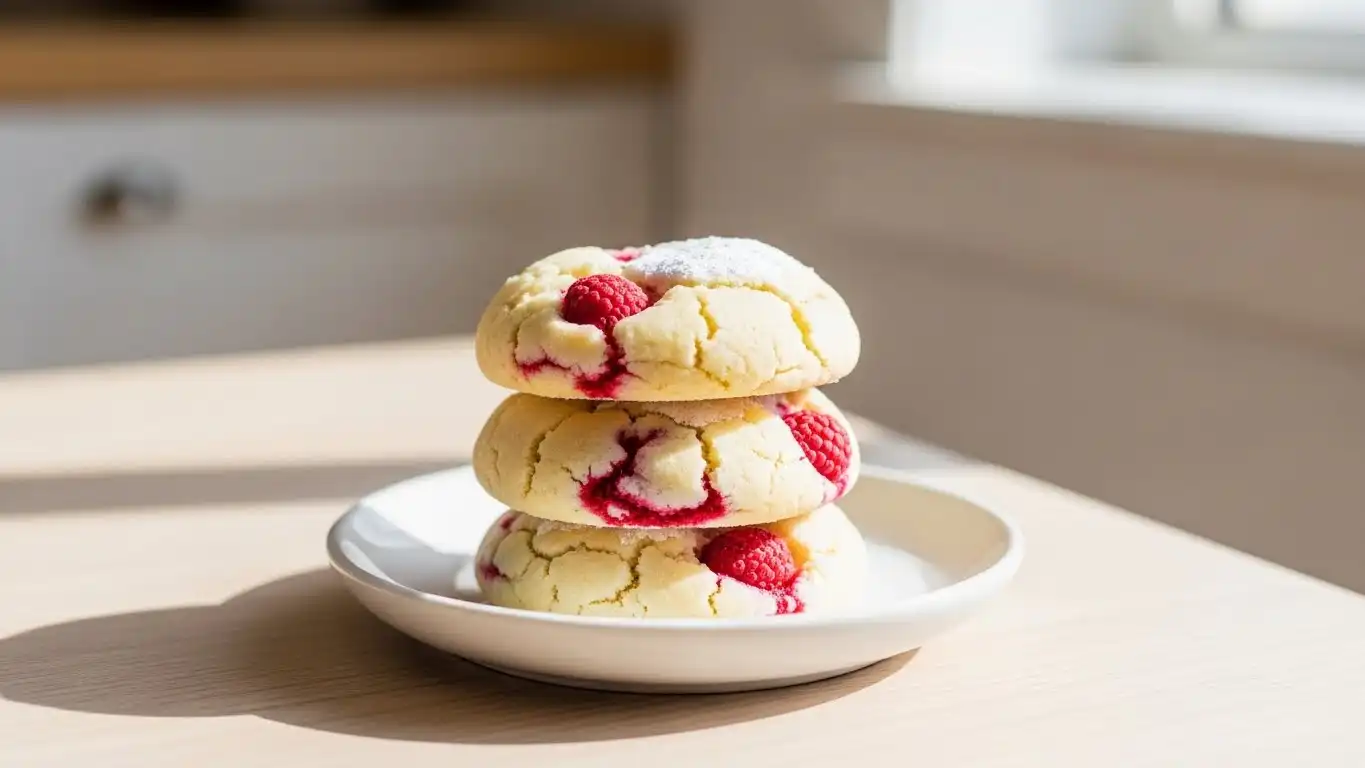 Lemon Raspberry Cookies