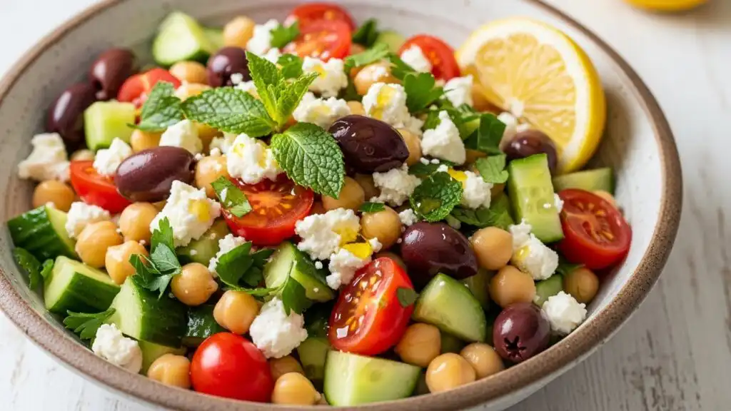 No-Cook Lunch Made Easy: Ready in Just 10 Minutes! 15 Mediterranean chickpea salad for a no-cook lunch