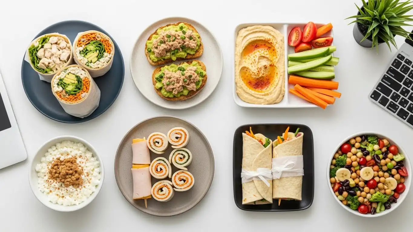 No-cook lunch ideas for busy professionals