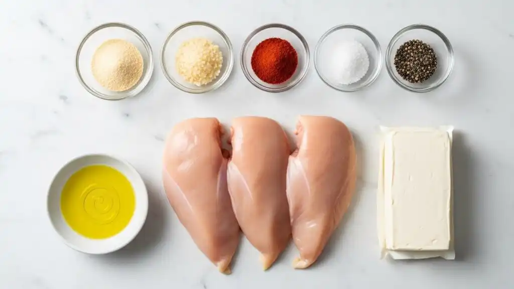Family-Favorite Cream Cheese Chicken Made Simple 5 Ingredients for making cream cheese chicken at home