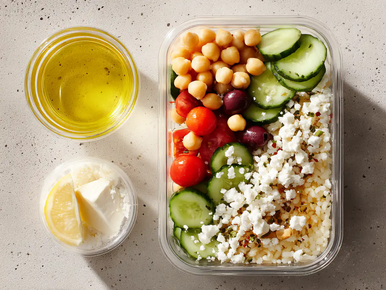 10 minute cold lunch For Work – Simple And Satisfying, featuring an easy no-reheat meal prepared for a busy workday