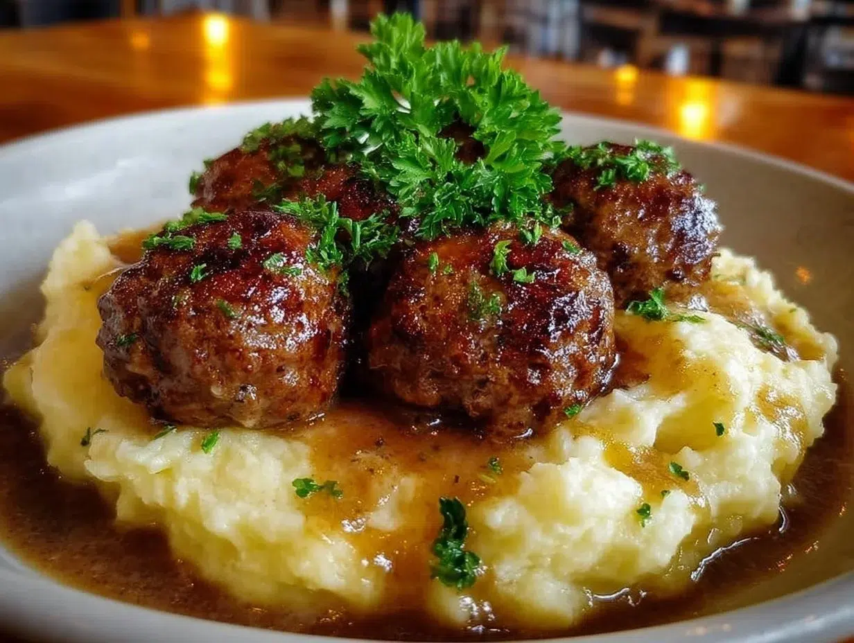 cozy salisbury steak meatballs garlic mash 2026 01 14 000008 1