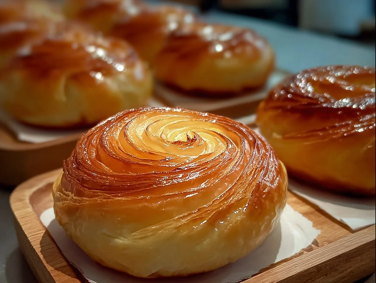 Delicious custard-filled sweet bread with creamy filling