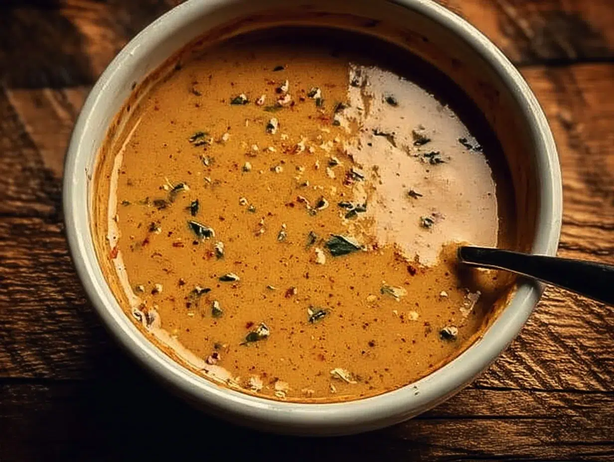 Delicious Louisiana-Style Cajun cream sauce served over fish