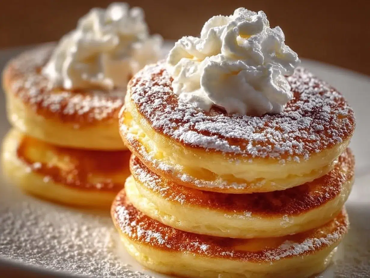 Every Meal, Made Irresistible 8 Fluffy mini German pancakes served with syrup and berries