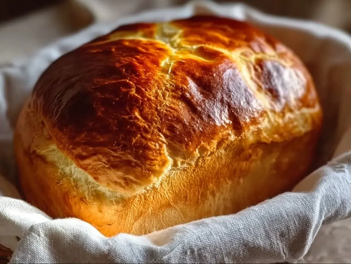 Every Meal, Made Irresistible 9 Freshly baked warm bread on a rustic wooden table