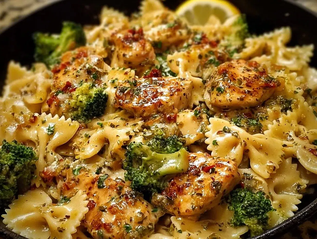 Cowboy Butter Lemon Bowtie Chicken Made Simple 4 Cowboy Butter Lemon Bowtie Chicken with Broccoli Recipe