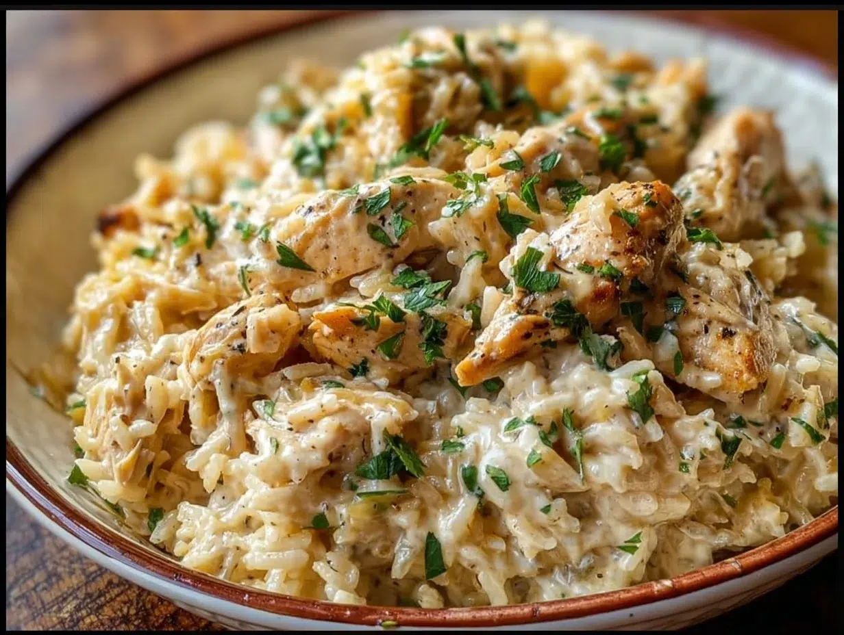 Instant Pot Creamy Chicken and Rice