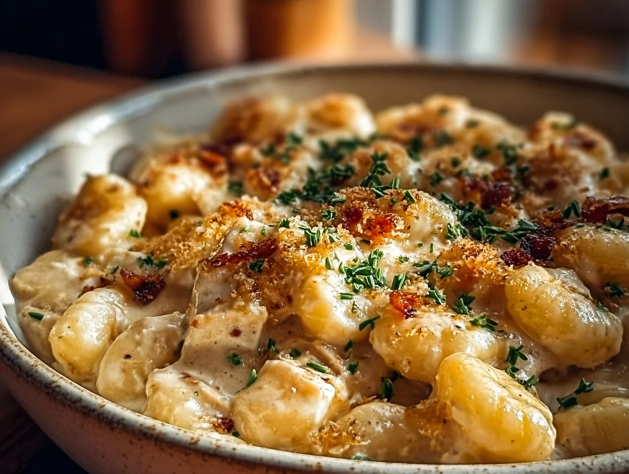 Creamy Crack Chicken Gnocchi