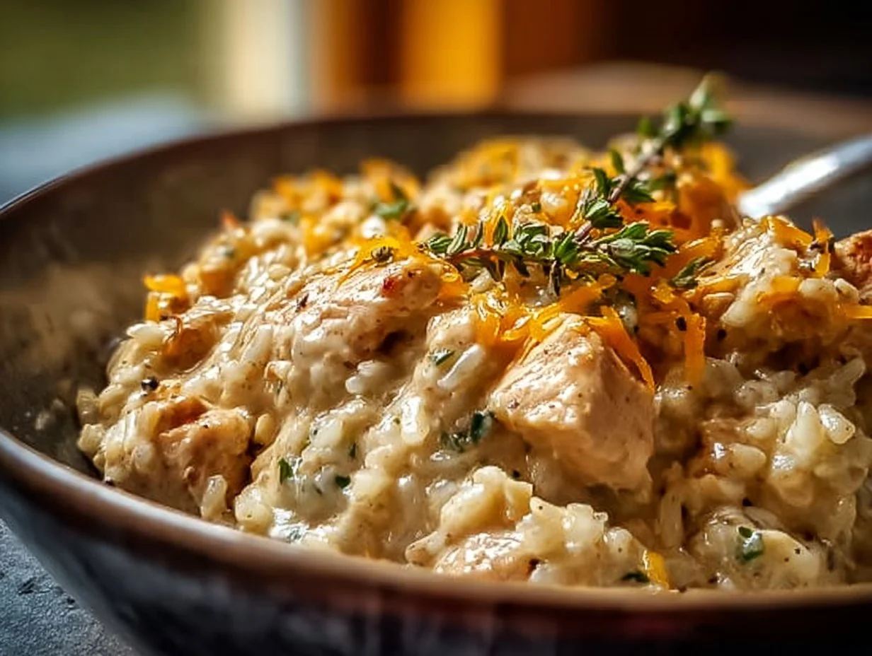 Instant Pot Creamy Chicken and Rice