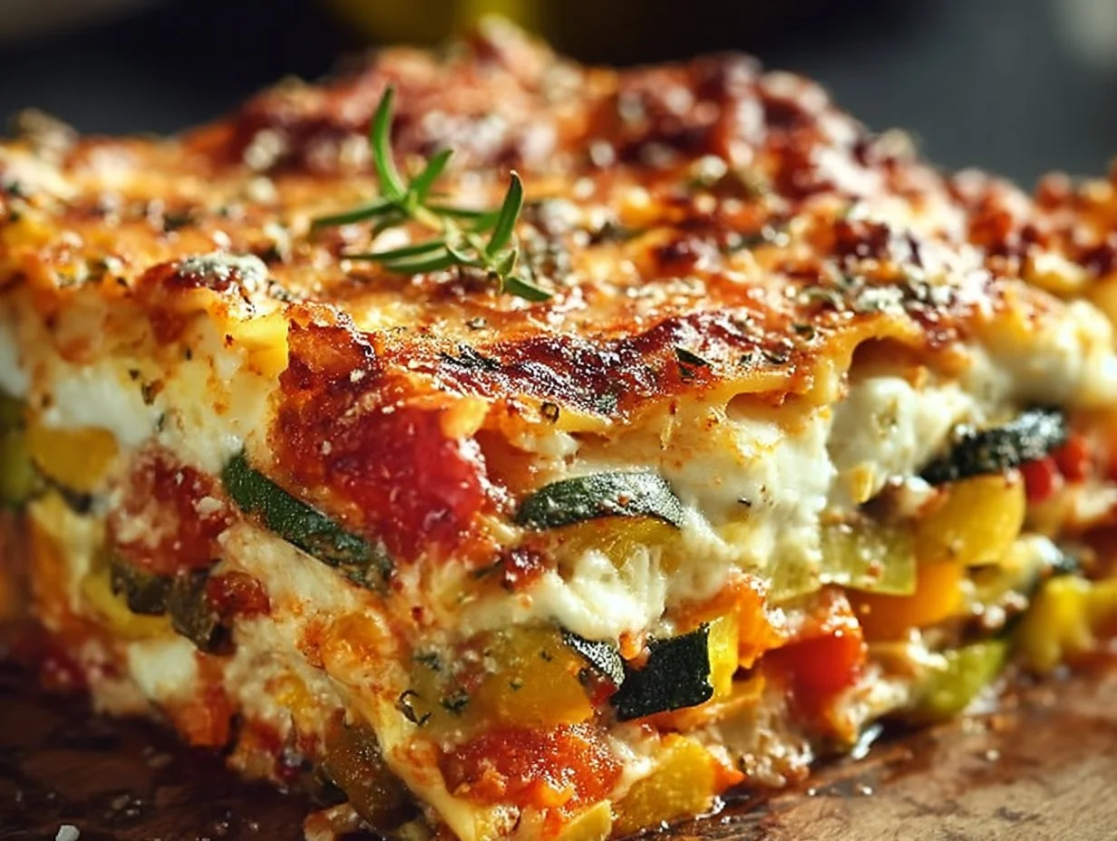 High-Protein Veggie Lasagna