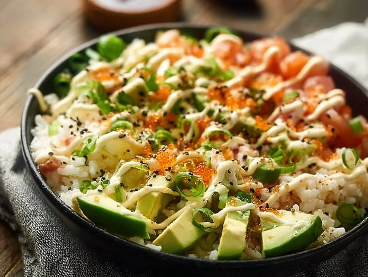 California Roll Sushi Bowls