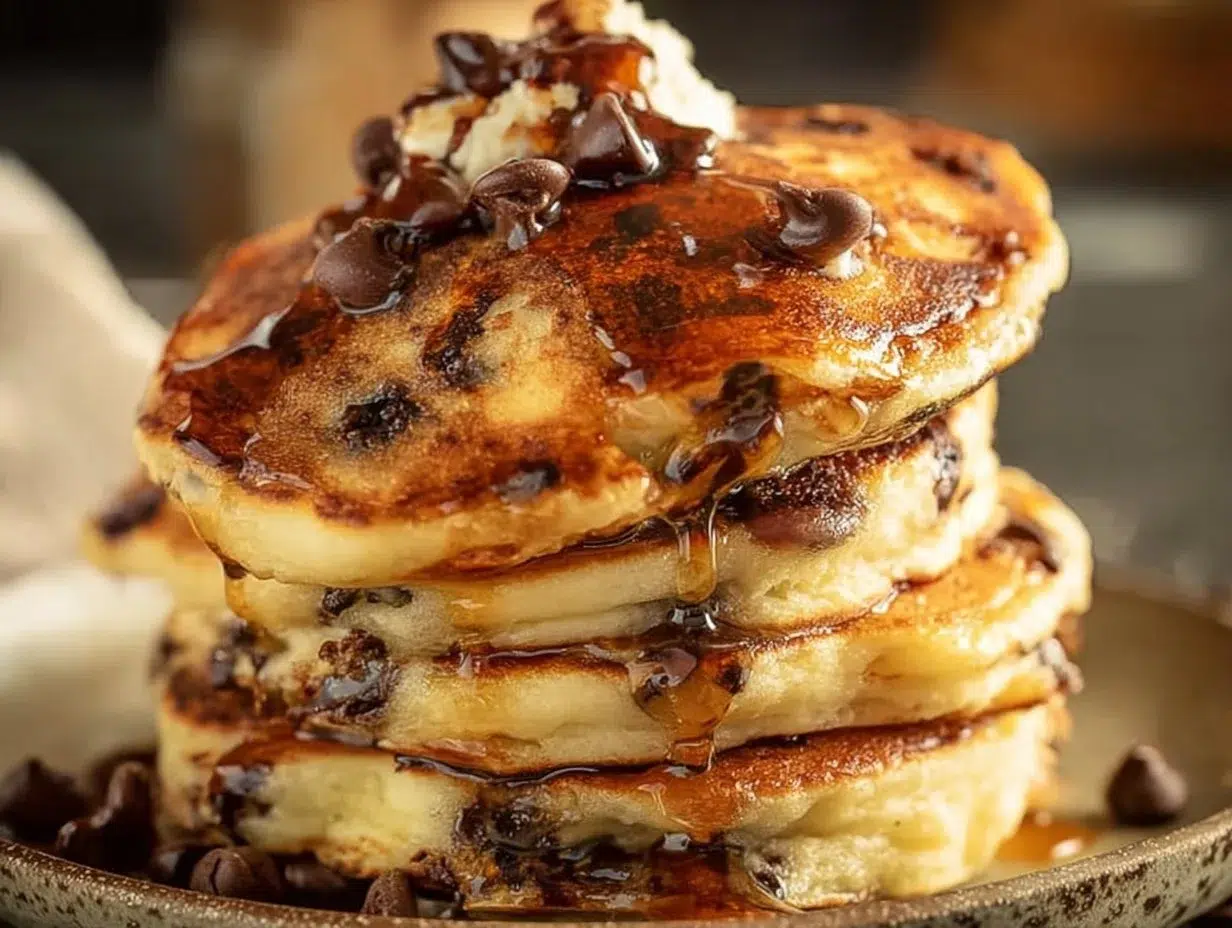 Perfect Chocolate Chip Pancakes Every Time 4 Chocolate Chip Pancakes