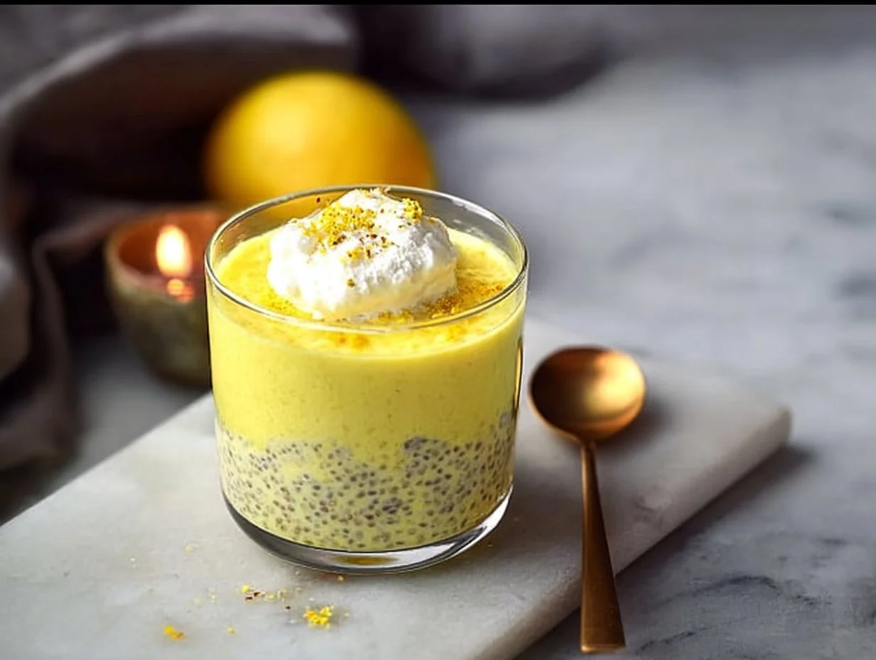 Lemon Curd Chia Pudding