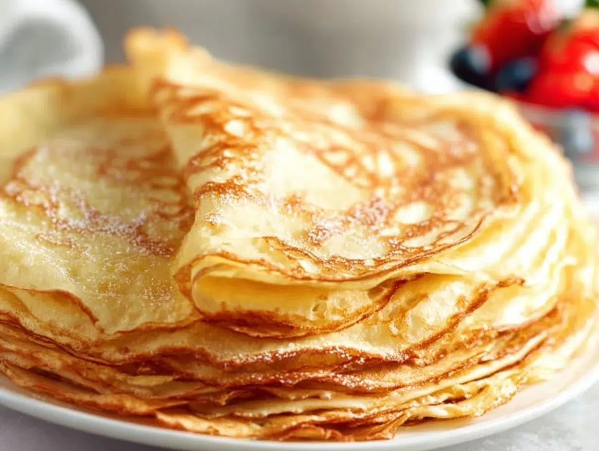 Every Meal, Made Irresistible 15 Delicious Swedish pancakes served with fresh berries and syrup