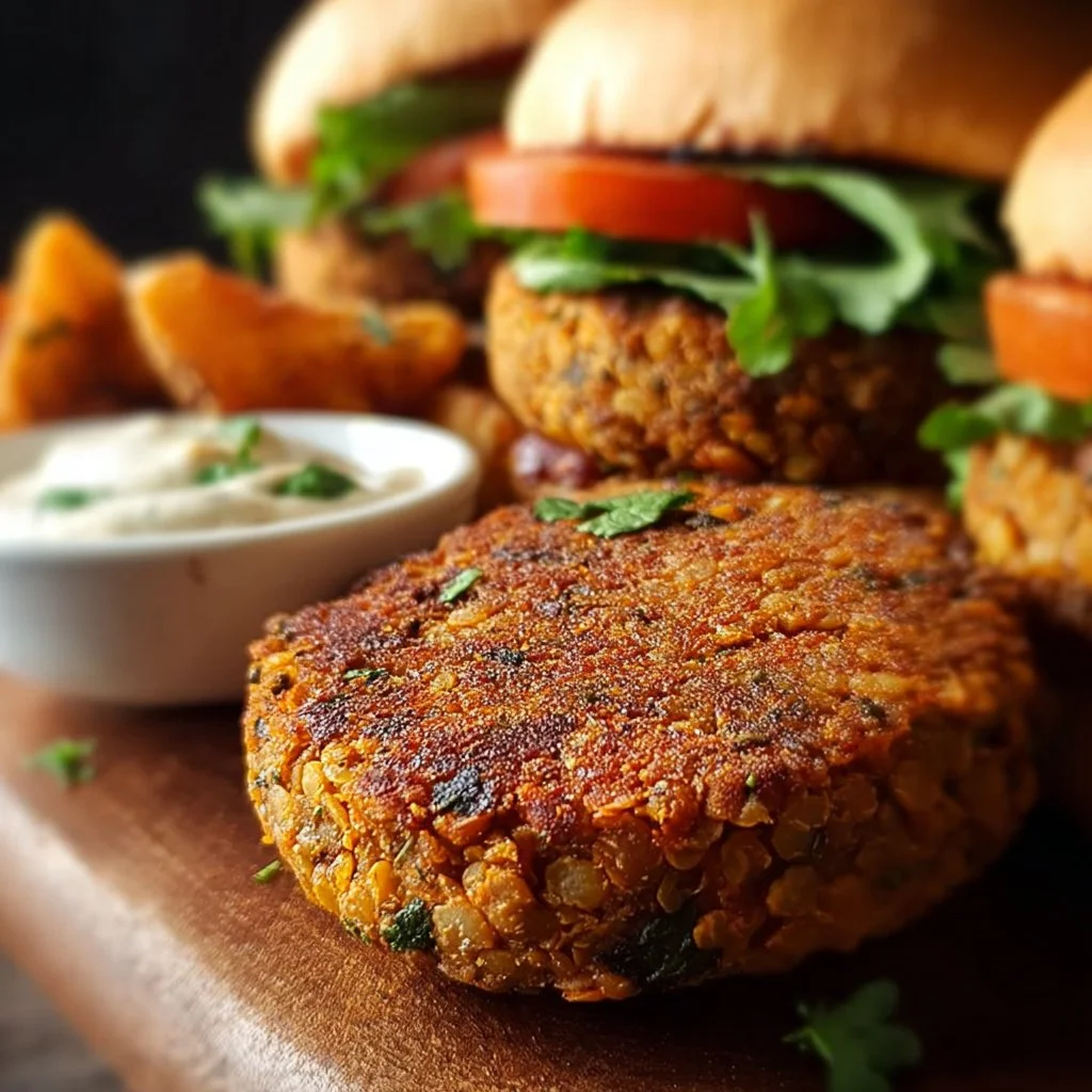 Best Easy 6-Ingredient Lentil Burgers Recipe 2 Easy 6-Ingredient Lentil Burgers