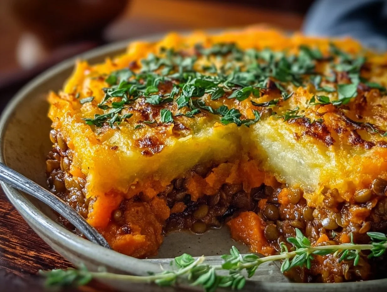 Cozy Sweet Potato & Lentil Shepherd’s Pie 4 Sweet Potato & Lentil Shepherd’s Pie: Your Cozy Comfort Food