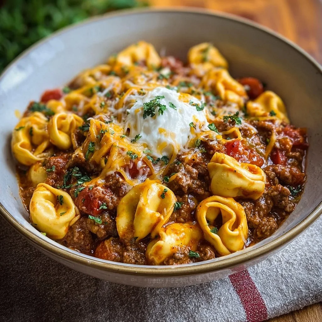 Cheesy Taco Tortellini Bowl: Your New Family Favorite Delight
