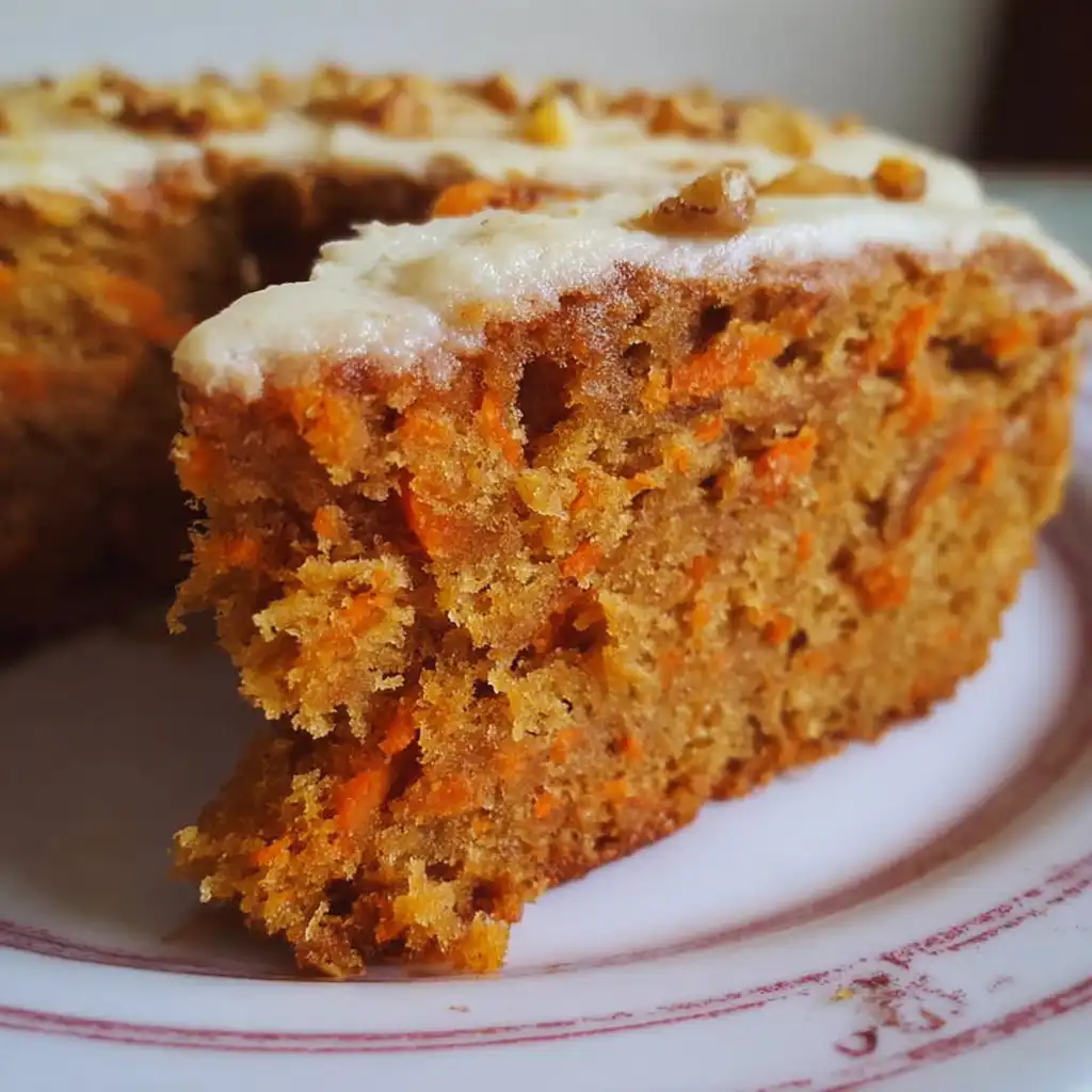 delicious healthy carrot cake at home