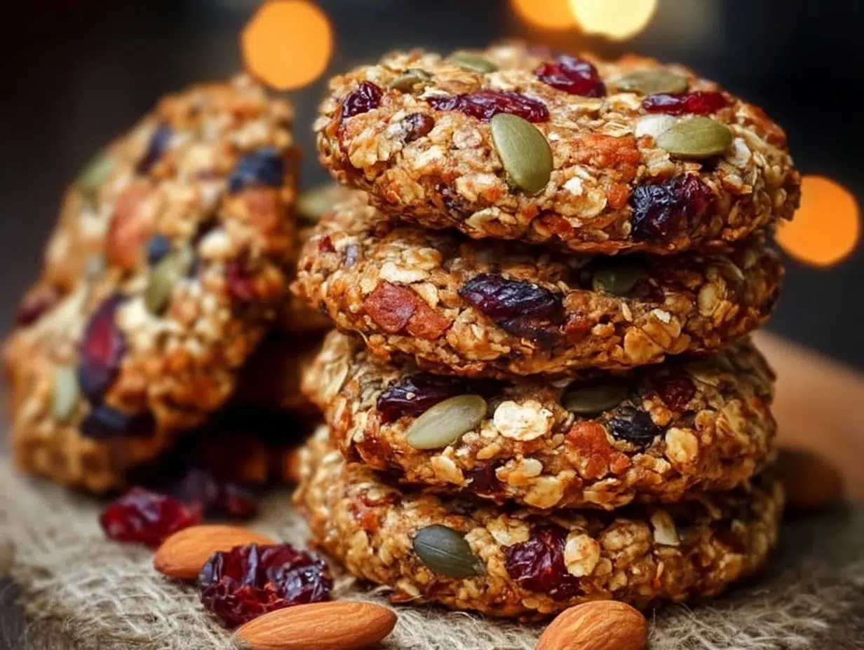 Healthy Nut & Seed Energy Cookies