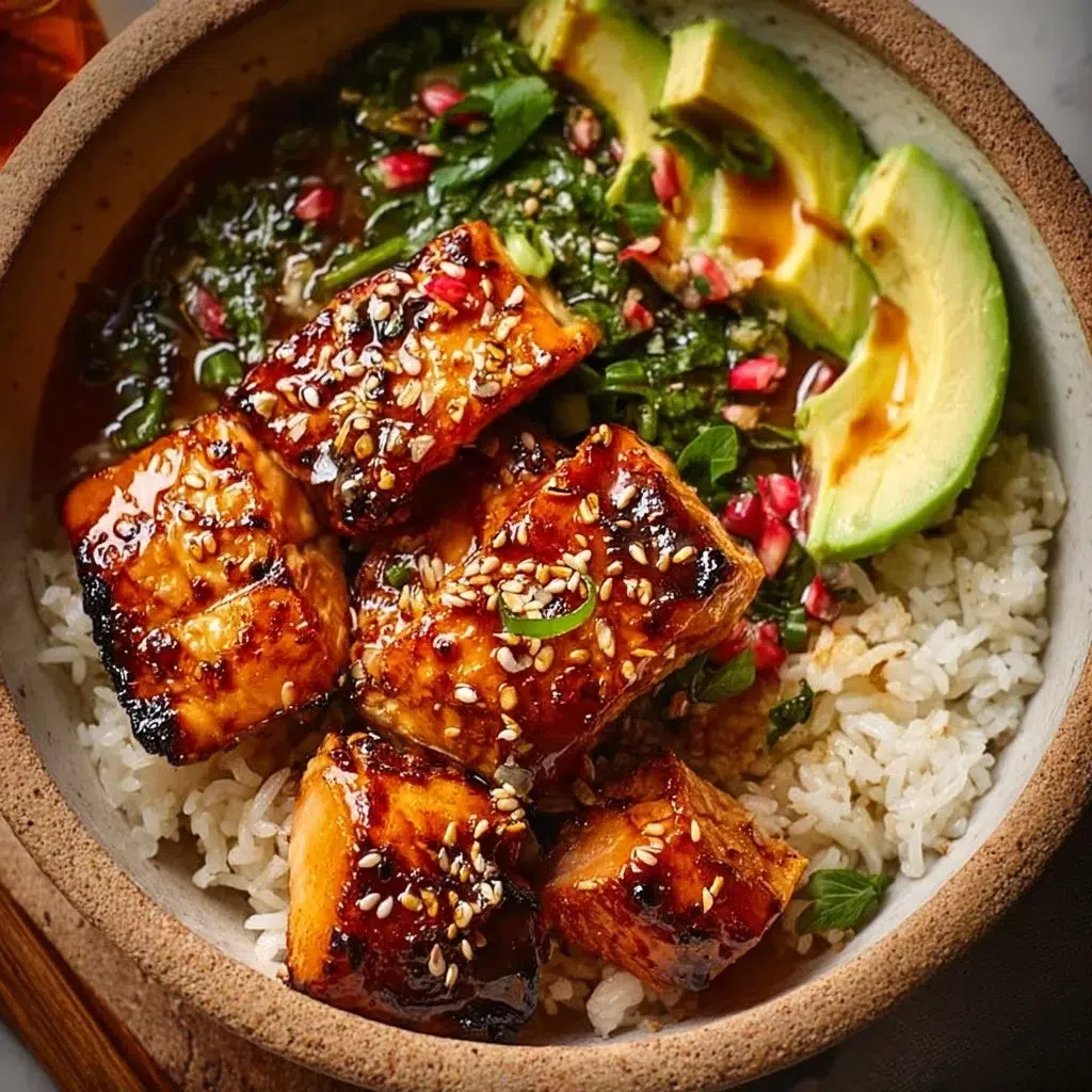 Honey Glazed Salmon Bowl: Quick, Healthy & Delicious Dinner