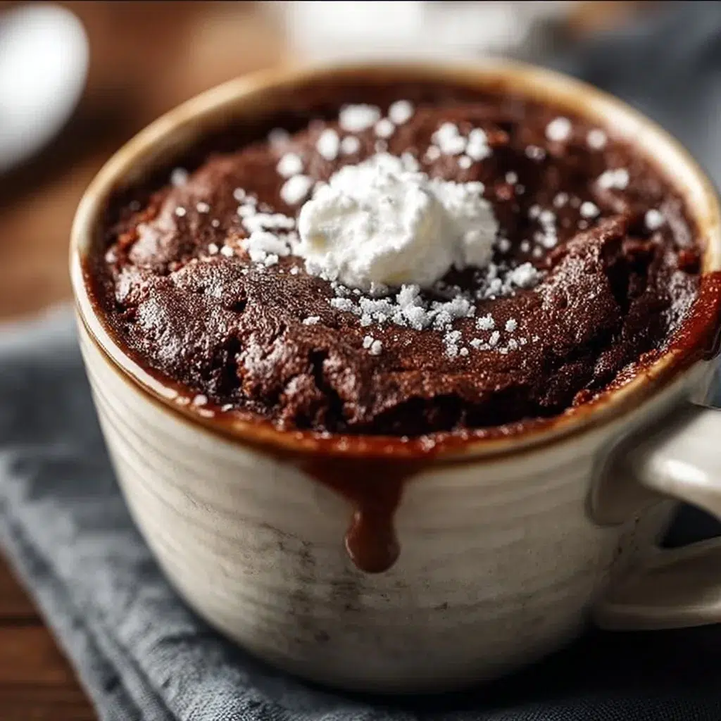 100-Calorie Protein Mug Brownie