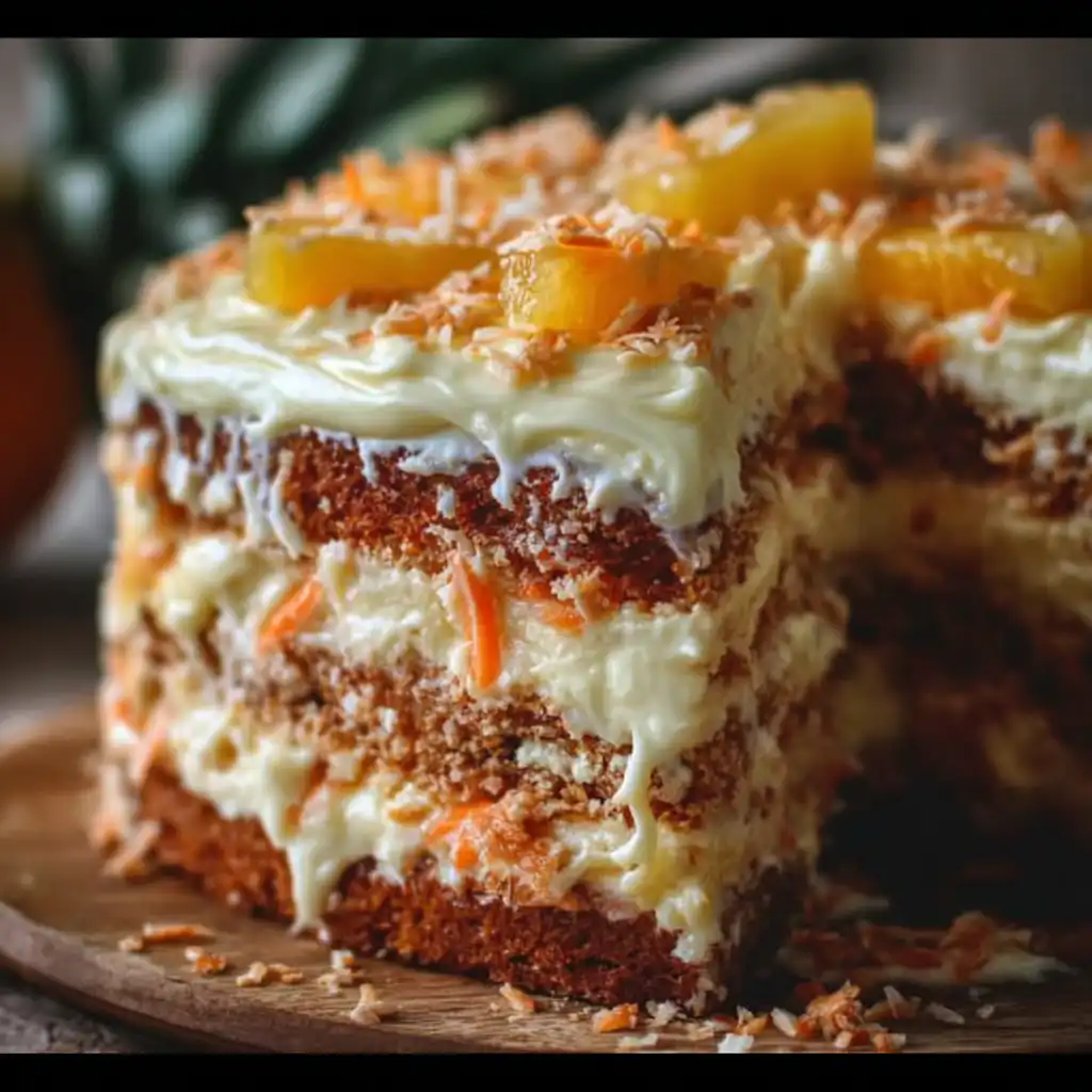 Perfect Pineapple Carrot Cream Cake for Happy Moments 2 pineapple carrot cream cake