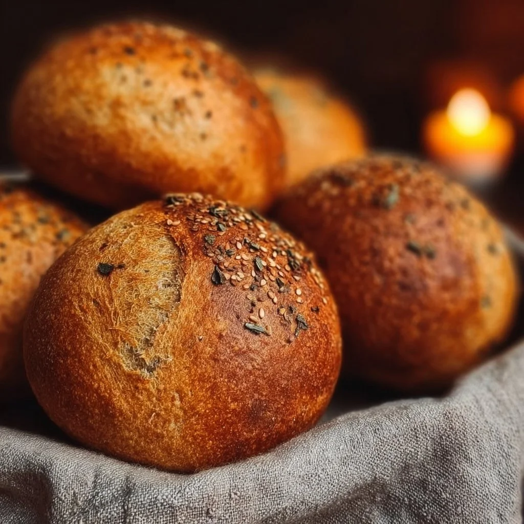 Easy Red Lentil Bread Rolls – Gluten-Free & Soft 2 Red Lentil Bread Rolls