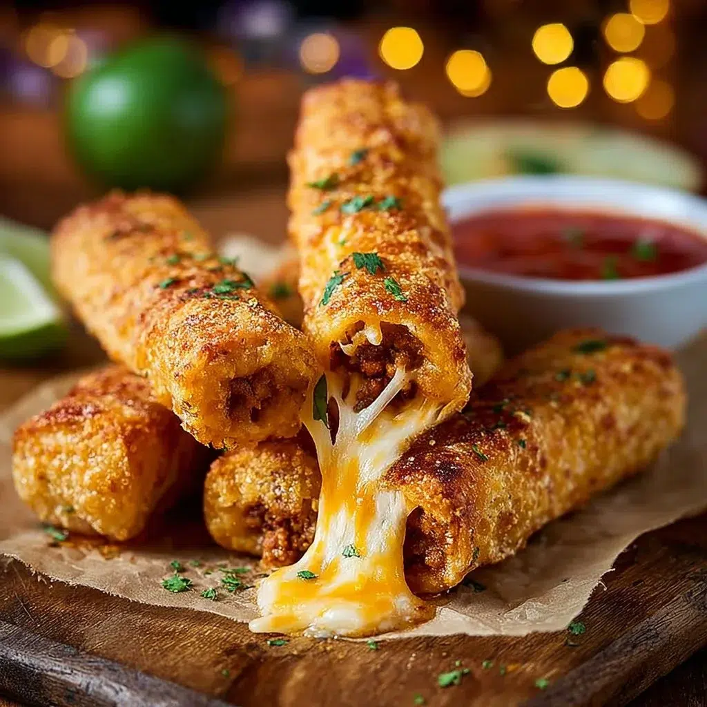Simple Cheesy Taco Sticks – The Best Party Snack 2 Cheesy Taco Sticks
