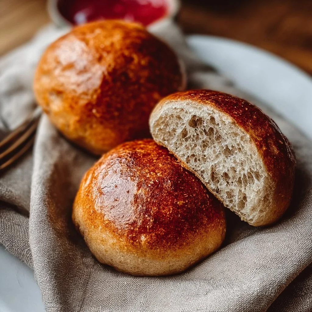 Easy 2-Ingredient Fluffy Flax Rolls for Guilt-Free Enjoyment