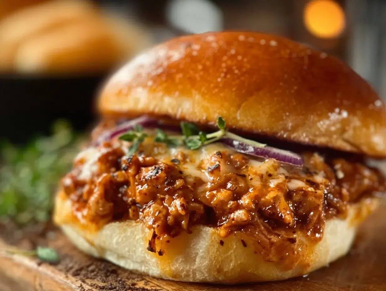 Cajun Chicken Sloppy Joes