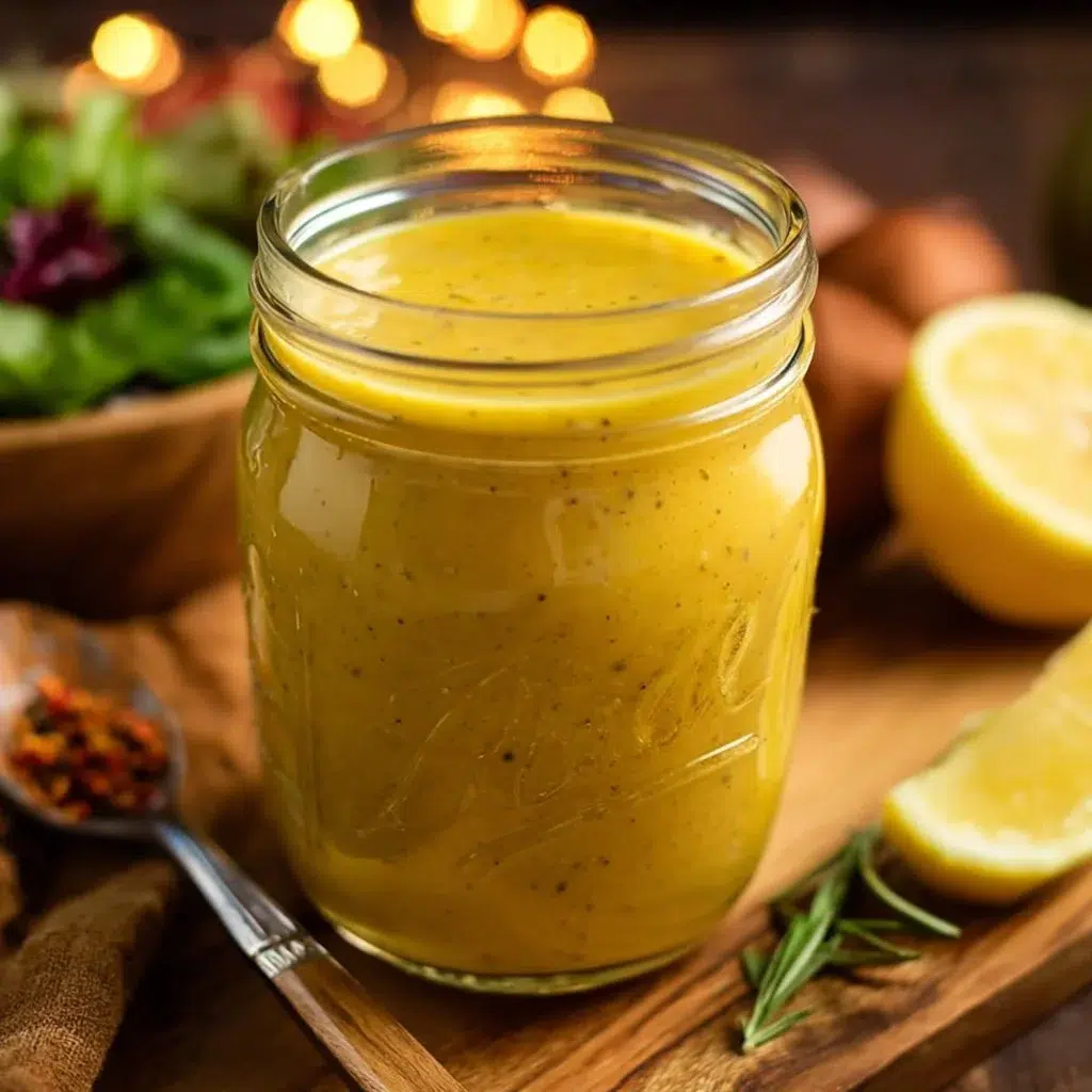 Best Homemade Lemon Vinaigrette Dressing (Healthy & Easy)