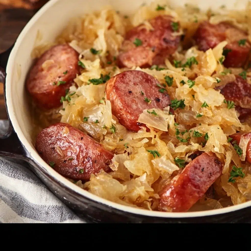 Kielbasa and Sauerkraut