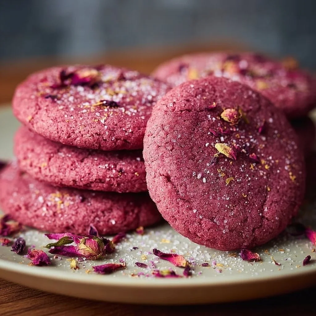 Cozy Rose Beet Pink Cookies