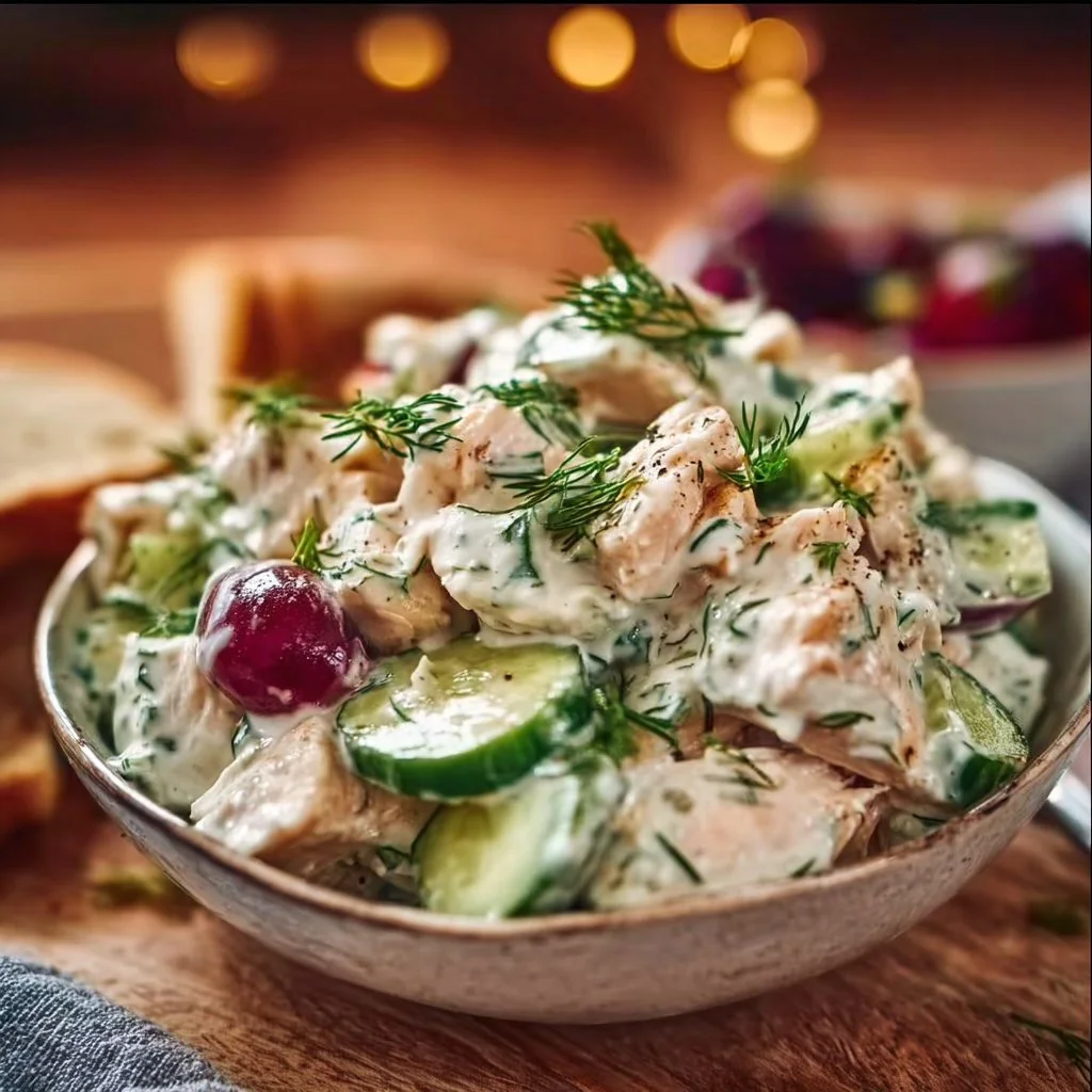 Tzatziki Chicken Salad