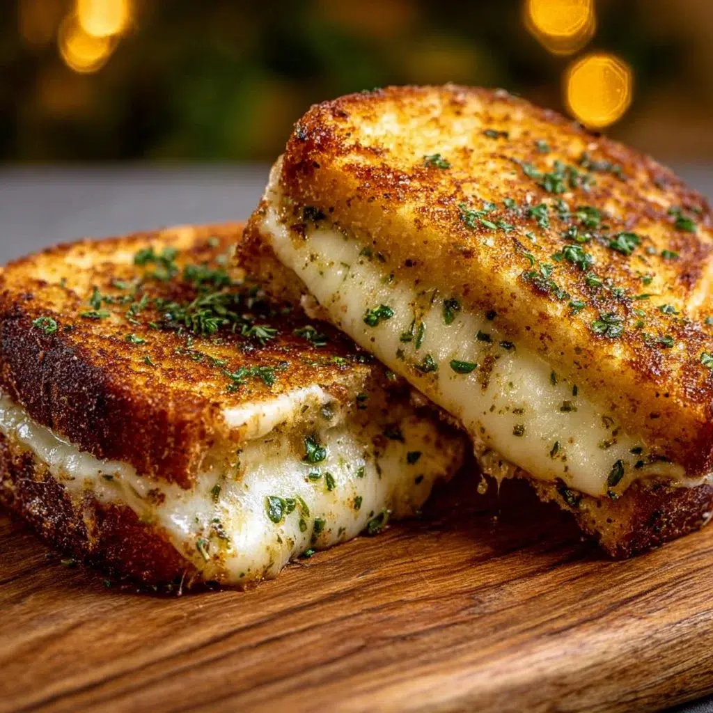 Garlic Bread Grilled Cheese (Ready in 15 Minutes!) – Easy Comfort Food Recipe