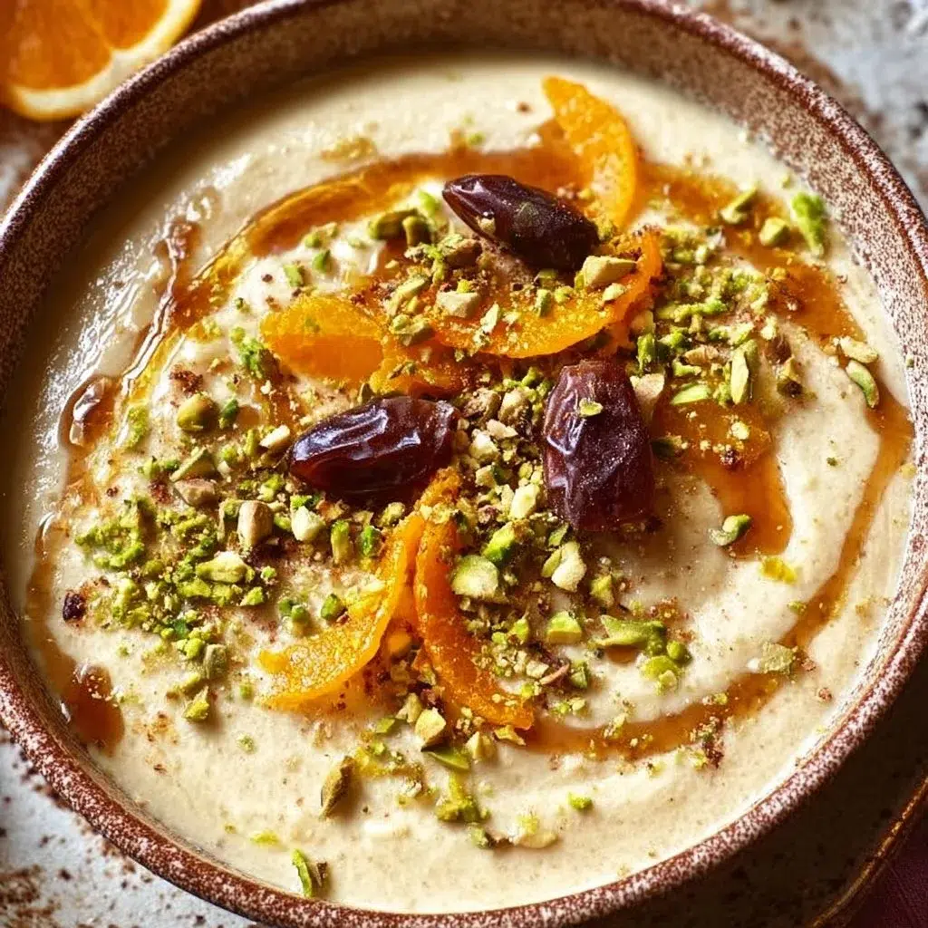 Easy Lebanese Date & Orange Blossom Mousse