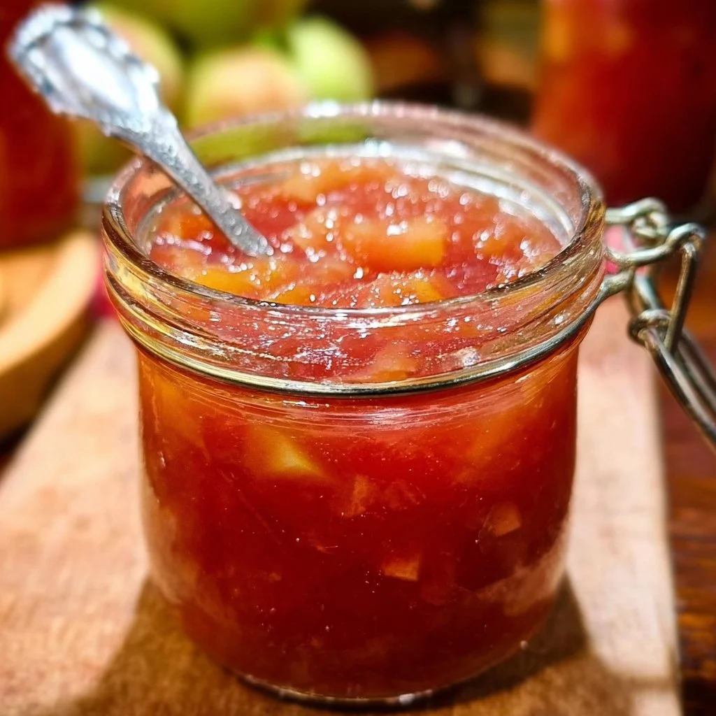 Rhubarb Peach Jam Recipe