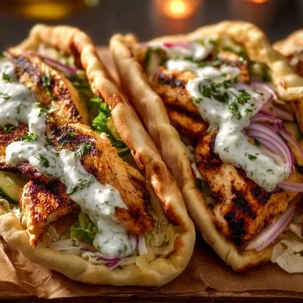 Sheet Pan Chicken Pitas with Herby Ranch