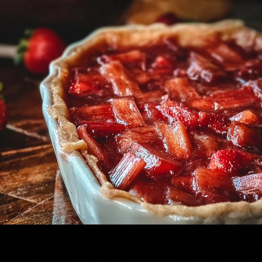 Easy Strawberry Rhubarb Pie Filling 2 Delicious Strawberry Rhubarb Pie Filling