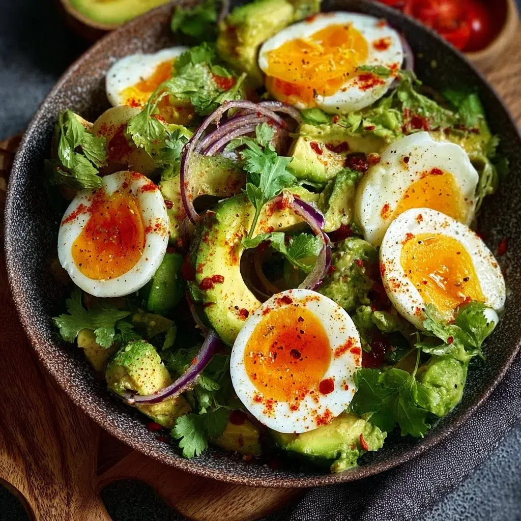 High Protein Egg Avocado Salad 2 Workout Egg Avocado Salad | Whole Food Recipes, Healthy, Meals