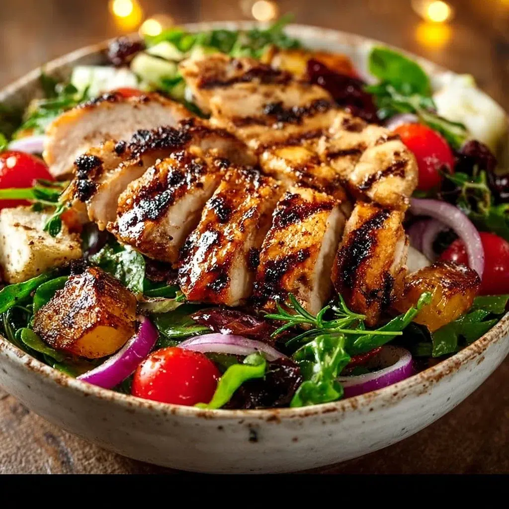 Balsamic Grilled Chicken Salad
