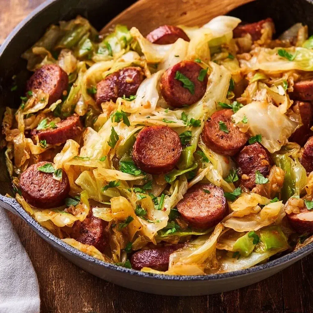 Cabbage and Sausage Skillet