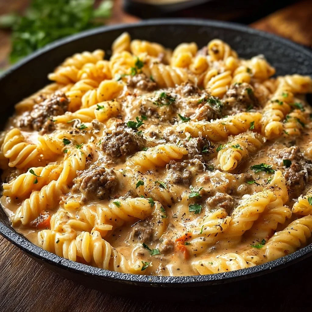 Creamy Beef Pasta